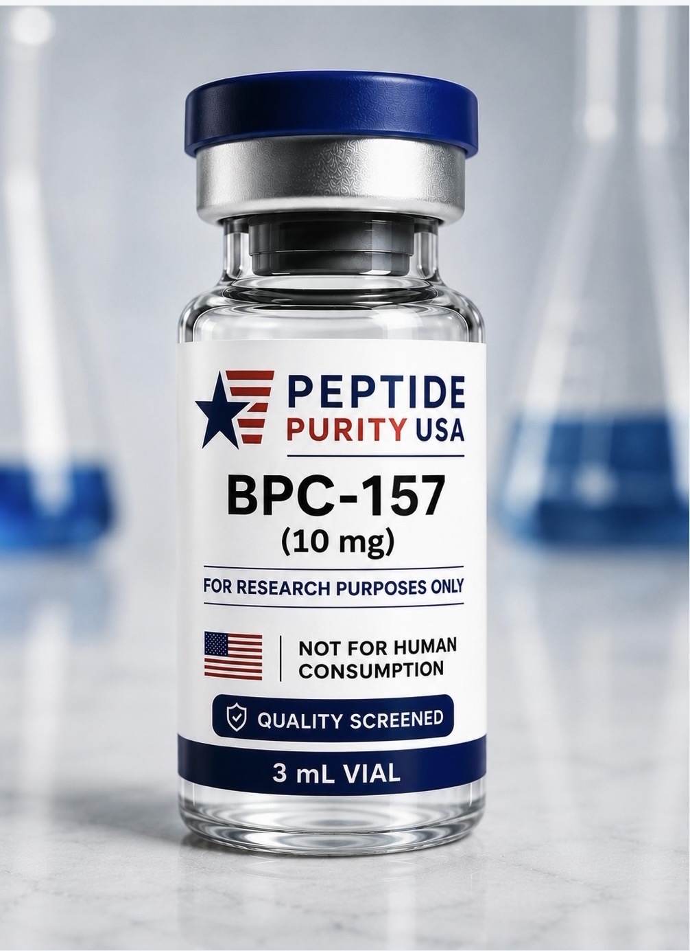 BPC-157 10 research vial