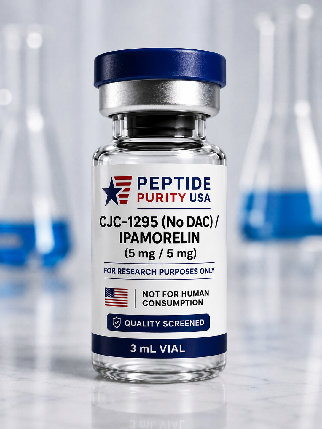 CJC-1295 (No DAC) / Ipamorelin (5mg / 5mg)