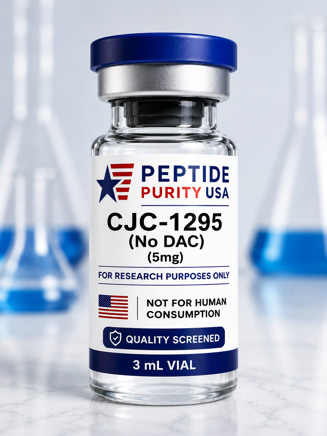 CJC-1295 (No DAC) 5mg research vial