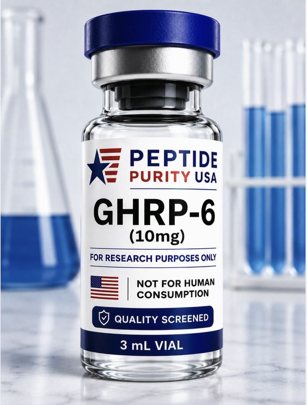 GHRP-6 10 research vial