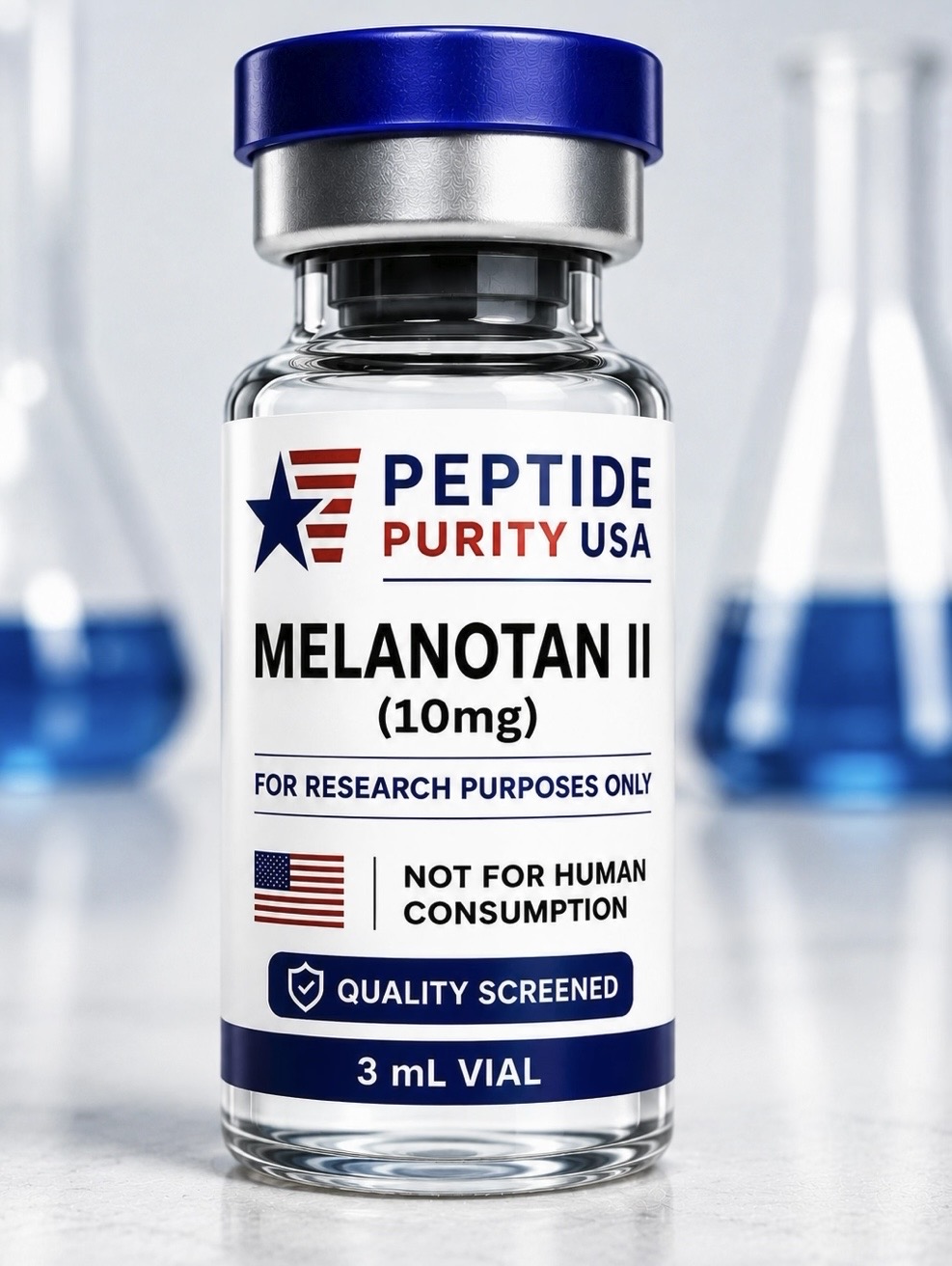Melanotan II 10 research vial