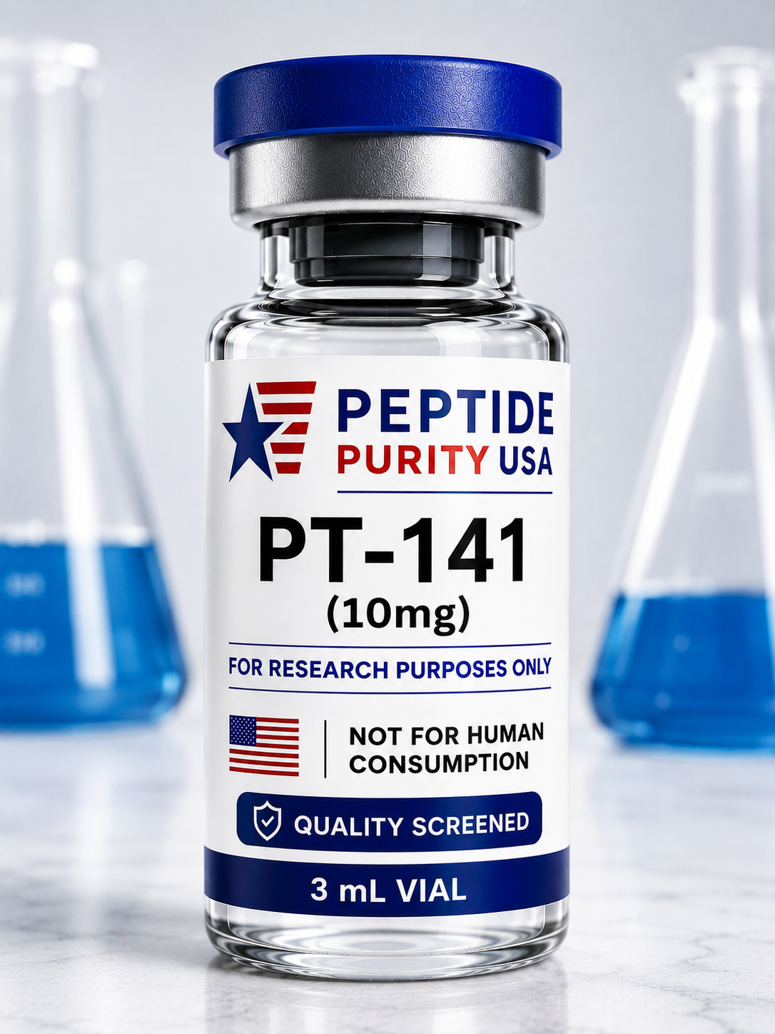 PT-141 10mg research vial