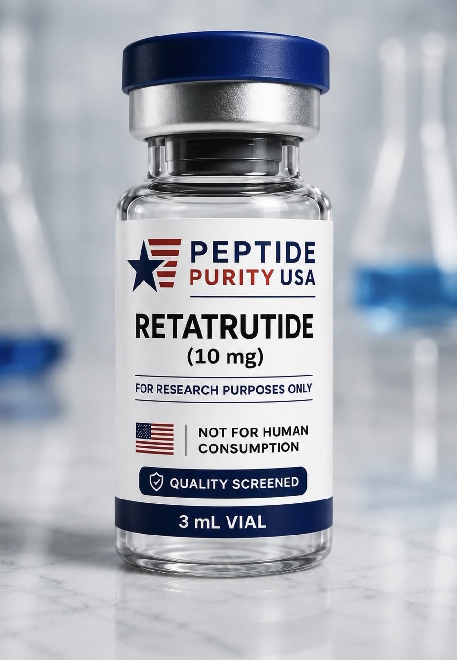 Retatrutide 10 research vial