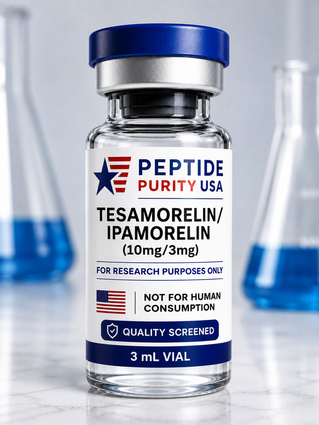 tesamorelin 10mg ipamorelin 3mg / (10mg / 3mg) Retinage Serum:1 Retinage Serum العنايه بالبشره GLP-1 GIP B12: complete