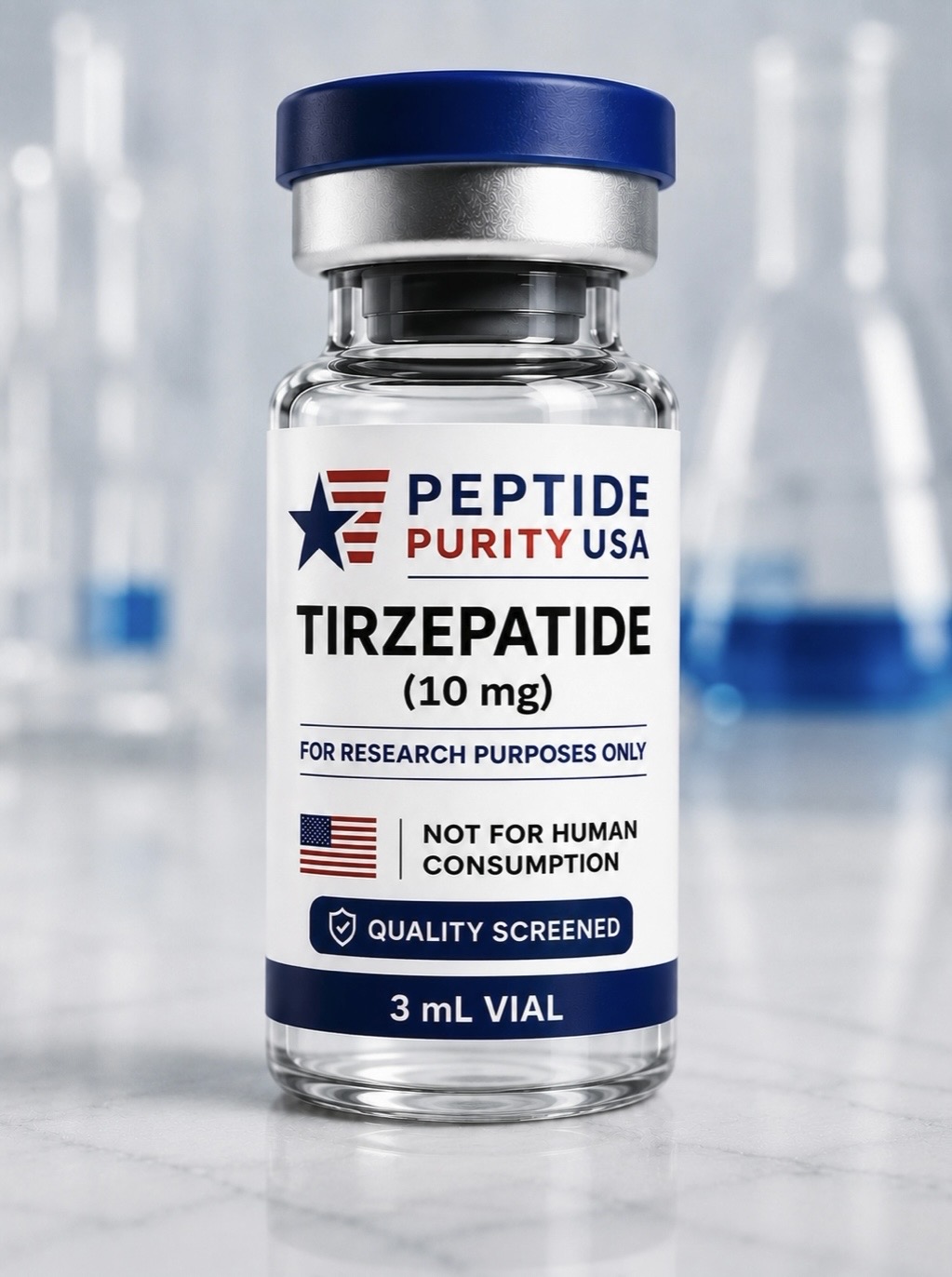 Tirzepatide 10 research vial