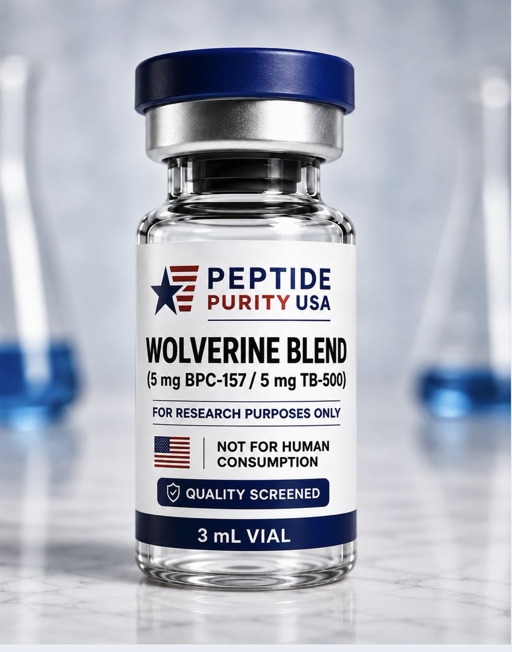 Wolverine Stack 5mg BPC-175 / 5mg TB-500 research vial